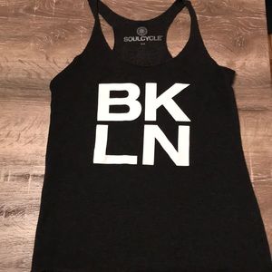 Soulcycle Racerback Tank BKLN - Small